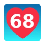 heart rate monitor (pulse rate) android application logo